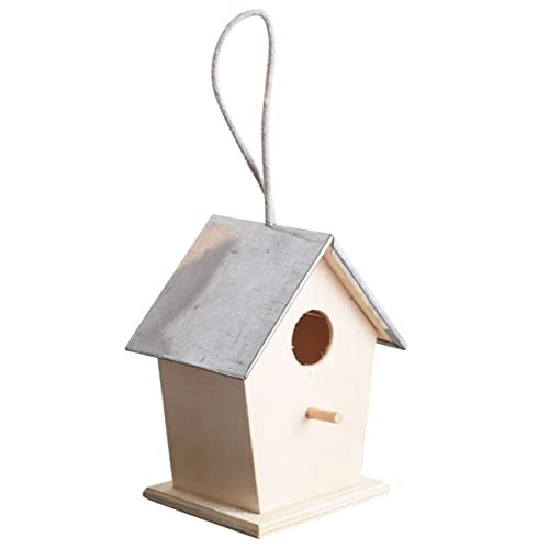 OFFSCH Nistkasten Zum Aufhängen Hölzernes Vogelhaus Für Den Außenbereich Hängendes Vogelnest Wetterfestes Futterhäuschen Perfekt Für Den Hinterhof Vogelhäuschen Für Draußen OFFSCH Nistkasten Zum Aufhängen Hölzernes Vogelhaus Für Den Außenbereich Hängendes Vogelnest Wetterfestes Futterhäuschen Perfekt Für Den Hinterhof Vogelhäuschen Für Draußen von OFFSCH