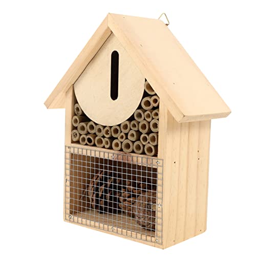 OFFSCH Garten Bienenhaus Holz Insekten Nest Unterschlupf Bienenzucht Kit OFFSCH Garten Bienenhaus Holz Insekten Nest Unterschlupf Bienenzucht Kit von OFFSCH