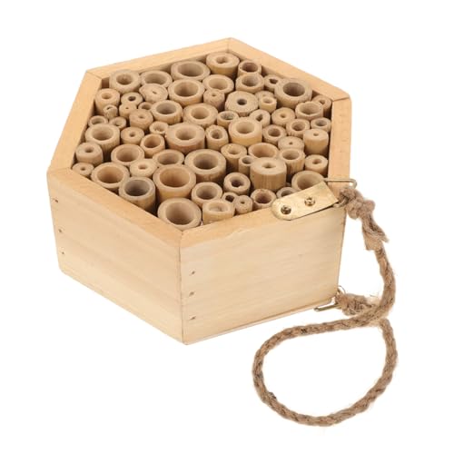 OFFSCH Insektenhaus Bienenhütte Im Freien Imker Zubehör Gartenbienenstock Bestäuberhaus Mauerbienenhaus Fledermaus Haushaltsbienenstock Imkereibedarf Mauerbienenröhren Holz OFFSCH Insektenhaus Bienenhütte Im Freien Imker Zubehör Gartenbienenstock Bestäuberhaus Mauerbienenhaus Fledermaus Haushaltsbienenstock Imkereibedarf Mauerbienenröhren Holz von OFFSCH