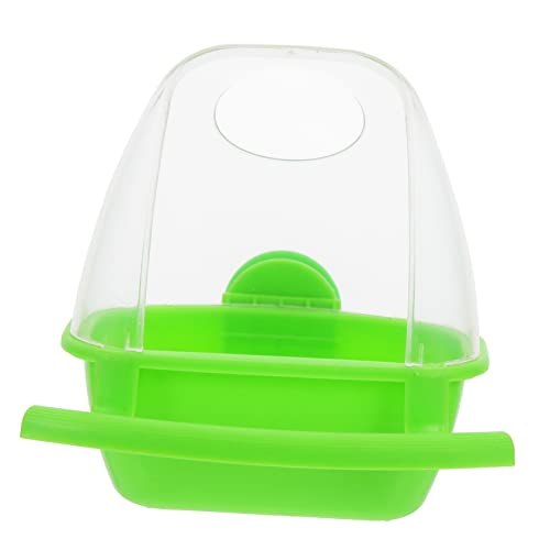 OFFSCH Papagei Lebensmittel Container Vogelkäfig Zubehör Splash-Proof Vogel Feeder für Home Pet Store verwenden von OFFSCH