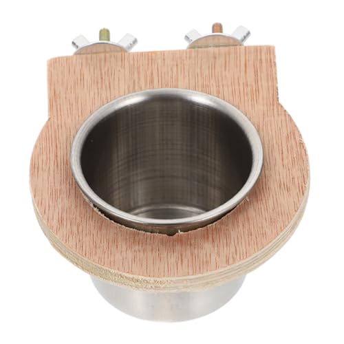 OFFSCH Papageien Futternapf Aus Edelstahl Multifunktionaler Wassernapf Für Vogelkäfige Ideal Für Kleine Haustiere Vogelfütterungsschalen OFFSCH Papageien Futternapf Aus Edelstahl Multifunktionaler Wassernapf Für Vogelkäfige Ideal Für Kleine Haustiere Vogelfütterungsschalen von OFFSCH