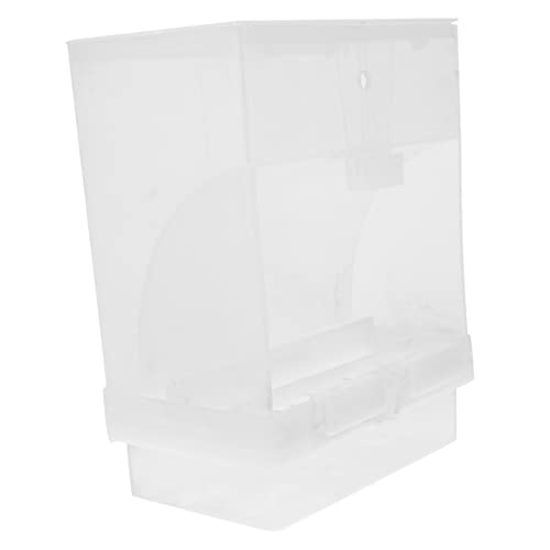 OFFSCH Vogelfutterbox Mit Spender Für Käfig Aus Stabilem Material Geeignet Für Papageien Und Andere Vögel Auslaufsicher Und Einfach Zu Befüllen OFFSCH Vogelfutterbox Mit Spender Für Käfig Aus Stabilem Material Geeignet Für Papageien Und Andere Vögel Auslaufsicher Und Einfach Zu Befüllen von OFFSCH