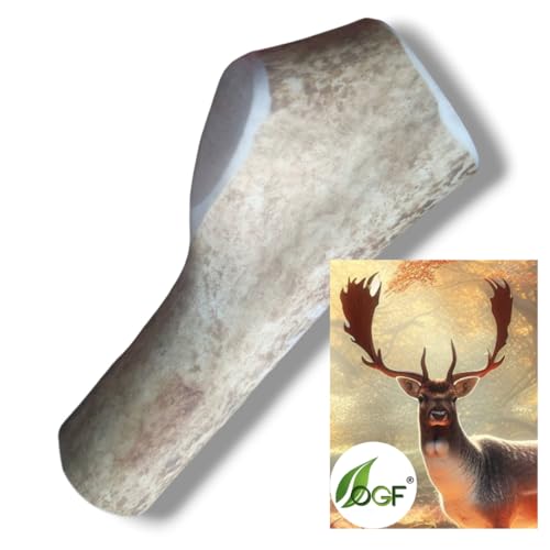 OGF® Damhirschgeweih ganze 151-220 g/Ca.15 cm Wenn Ihnen die Haltbarkeit und Nicht die Größe wichtig ist, liegen Sie richtig.Zahnpflege, Welpen dental Stick, Kauastange, von OGF