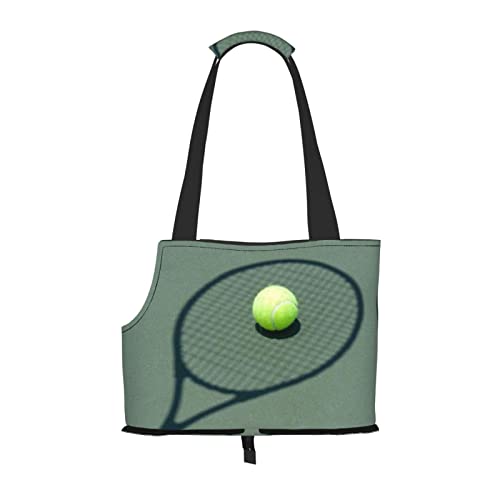 Tennisschläger Faltbare Hundetragetasche Geldbörse Tasche Geeignet für Welpen, kleine Hunde und Katzen für Outdoor Reisen von OGNOT