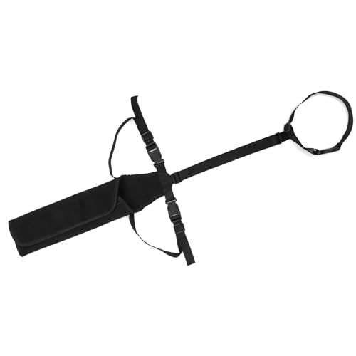 Ohcozzy Hundeschwanzschutz, atmungsaktiver Schwanzschutz, um das Lecken von Wunden zu verhindern, verstellbare Schwanzabdeckung für mittelgroße und große Hunde (L, Schwarz) von OHCOZZY