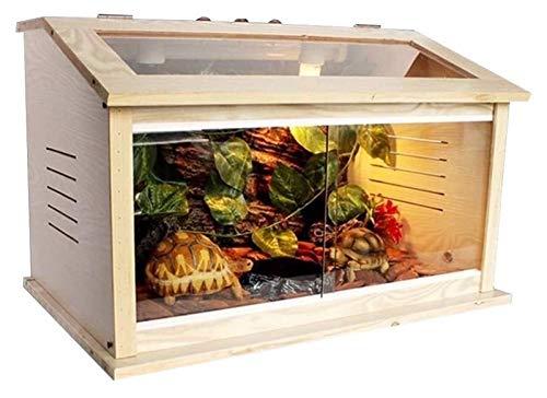 Zuchtbox, Amphibienbecken, Büro-Reptilien-Terrarium, Reptilienbox, Uhrenbecken – Amphibien-Reptilienkäfig, Eidechsen-Schildkröten-Schlangenbox von OHaGin