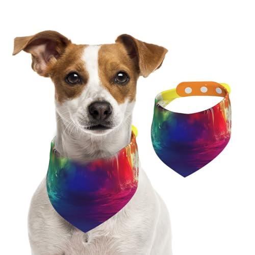 Doppelseitiges Hundehalstuch aus Baumwolle, für Mädchen und Jungen, waschbar, niedliche und ehrliche farbige Dichtungen, für kleine, mittelgroße und große Hunde, Katzen, Haustiere, Größe M Doppelseitiges Hundehalstuch aus Baumwolle, für Mädchen und Jungen, waschbar, niedliche und ehrliche farbige Dichtungen, für kleine, mittelgroße und große Hunde, Katzen, Haustiere, Größe M von OIBNKCN