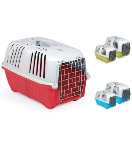 OISE ART STORE Trade Shop Pratiko Metall Reisetür für Hunde und Katzen, 48 x 31,5 x 33 cm OISE ART STORE Trade Shop Pratiko Metall Reisetür für Hunde und Katzen, 48 x 31,5 x 33 cm von OISE ART STORE