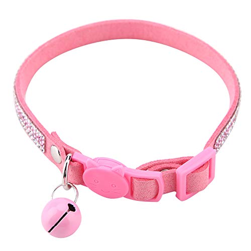 OKAT Haustierhalsband, Hundehalsbänder für große Hunde, wiederverwendbar für Auto für Hunde(pink, XS, 12) von OKAT