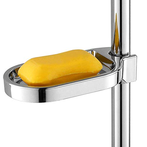 OKBY Seifenhalter Dusche, Seifenschale für Duschstange, Ohne Bohren, Ausgehöhlte Design an der Unterseite Hält die Seife Trocken und Sauber OKBY Seifenhalter Dusche, Seifenschale für Duschstange, Ohne Bohren, Ausgehöhlte Design an der Unterseite Hält die Seife Trocken und Sauber von OKBY