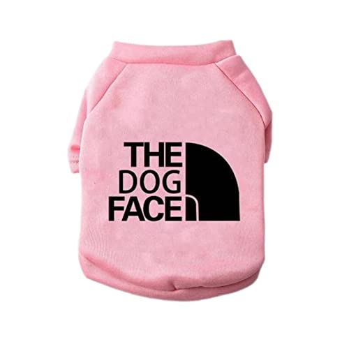 Hund Outdoor Sweatshirt Haustier Hund Gesicht Hoodie Welpen Pullover Haustier Kleidung für kleine bis mittelgroße Hunde Chihuahua Bulldogge - 14,XXL Hund Outdoor Sweatshirt Haustier Hund Gesicht Hoodie Welpen Pullover Haustier Kleidung für kleine bis mittelgroße Hunde Chihuahua Bulldogge - 14,XXL von OKGD