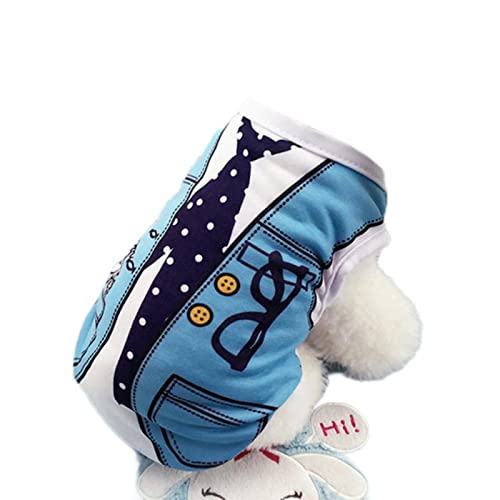 Hundeweste Sommer Haustier Hund Kleidung Hund Katze Weste T-Shirt Welpen Kleidung Frühling Kleidung Kleine und mittelgroße Hundekleidung Chihuahua-D, XS Hundeweste Sommer Haustier Hund Kleidung Hund Katze Weste T-Shirt Welpen Kleidung Frühling Kleidung Kleine und mittelgroße Hundekleidung Chihuahua-D, XS von OKGD