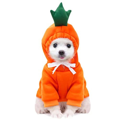 Niedliche Obstform Hundekleidung Winter Warm Hoodie Haustierkleidung Kleine Hund Bulldogge Chihuahua Mantel Welpe Katze Outfit-Orange, S Niedliche Obstform Hundekleidung Winter Warm Hoodie Haustierkleidung Kleine Hund Bulldogge Chihuahua Mantel Welpe Katze Outfit-Orange, S von OKGD