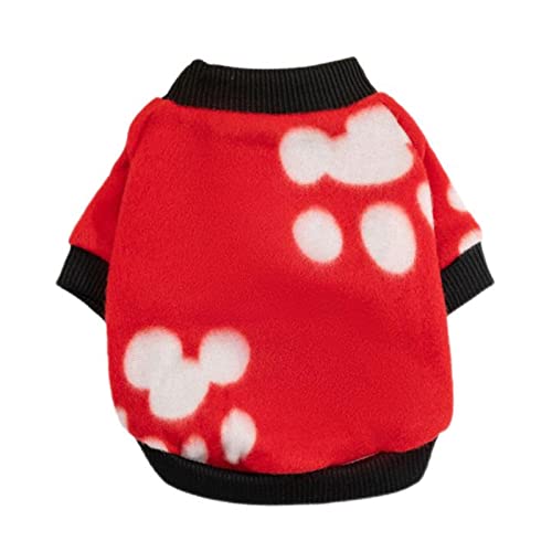 Weiche Fleece-Hundekleidung für kleine und mittelgroße Hunde, Katzen, warmer Winter, Hundemantel, Welpen, Katzen, Kleidung, Haustierzubehör, C, S von OKGD