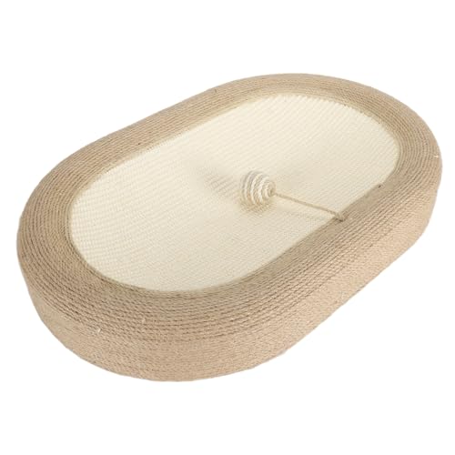 OKJHFD Cat Scratcher Bed 24 Inch Extra Large Anti Slip Sisal Scratching Board Bowl for Indoor Cat for Indoor Cats to Play OKJHFD Cat Scratcher Bed 24 Inch Extra Large Anti Slip Sisal Scratching Board Bowl for Indoor Cat for Indoor Cats to Play von OKJHFD