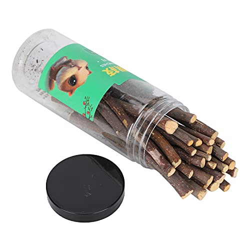 OKJHFD Kleines Haustier-Kauspielzeug, Haustier-Snacks, Apfelholzstäbchen, Beißstab, Zahnknirschspielzeug für Hasen, Meerschweinchen, Chinchilla, Hamster OKJHFD Kleines Haustier-Kauspielzeug, Haustier-Snacks, Apfelholzstäbchen, Beißstab, Zahnknirschspielzeug für Hasen, Meerschweinchen, Chinchilla, Hamster von OKJHFD