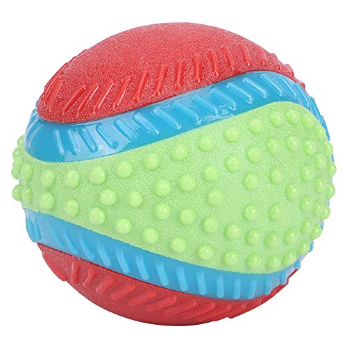 OKJHFD Pet Dogs Rubber Elastic Ball Chew Teeth Grinding Safe Training Interactive Toy Indestructible Dog Ball Toys, High Bounce Rubber, Teeth Training. OKJHFD Pet Dogs Rubber Elastic Ball Chew Teeth Grinding Safe Training Interactive Toy Indestructible Dog Ball Toys, High Bounce Rubber, Teeth Training. von OKJHFD