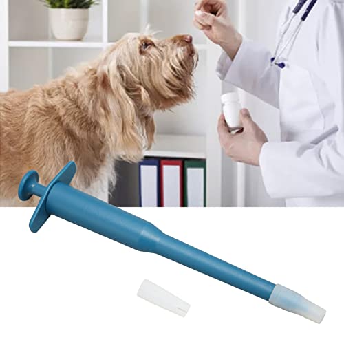 OKJHFD Pet Pill Plunger Popper, Animal Medicine Feeder Side Grip Press Type mit Silikonspitze für Hunde, Katzen, Vögel von OKJHFD