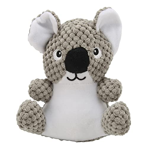 OKJHFD Squeaky Plush Dog Toys for Pup, Dog Squeaky Plush Toy, Simulation Koala Shape Bite Resistant Washable Stuffed Pet Toy for Small Medium Dogs von OKJHFD