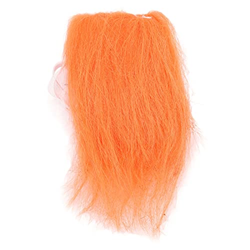 Haustier-Perücke, Haustier-Kopfschmuck mit unordentlichem Haar, Halloween-Zubehör für Hunde und Katzen, Cosplay-Perücken-Zubehör (Yellow) von OKOVO