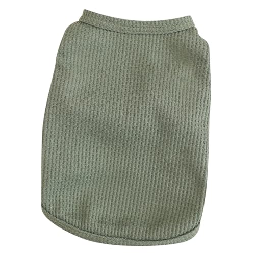 Haustier-Shirt, weiche, atmungsaktive, kühle Weste, leichte Katzen-Welpen-Weste, Kleidung für den Sommer mit niedlichem, stilvollem Muster, Hundekleidung, leicht, niedlich, (M) von OKOVO