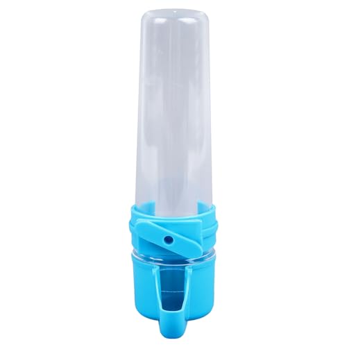 Vogel-Wasserspender, automatischer, verdickter, klarer Papageien-Wasserspender, hängender automatischer Vogelkäfig-Wasserspender für Papageien, Sittiche, Nymphensittiche, (150ml) von OKOVO