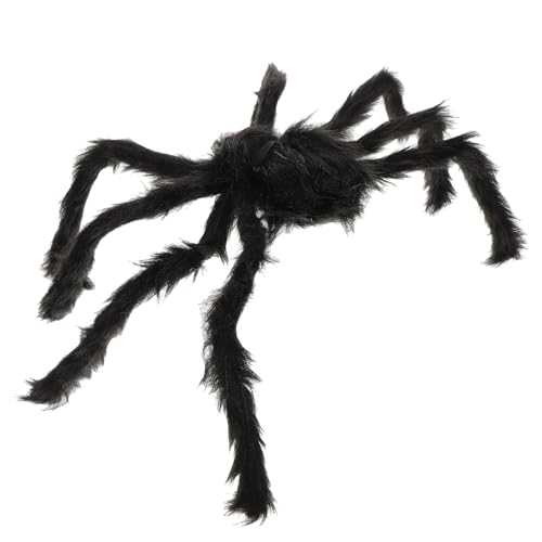 OKUMEYR Halloween Hundekostüm Spinnen Design mit Beinen Schwarzes Plüschmaterial Kreatives Cosplay für Kleine Haustiere Gruseliges Halloween Outfit für Katzen und Hunde Xs OKUMEYR Halloween Hundekostüm Spinnen Design mit Beinen Schwarzes Plüschmaterial Kreatives Cosplay für Kleine Haustiere Gruseliges Halloween Outfit für Katzen und Hunde Xs von OKUMEYR