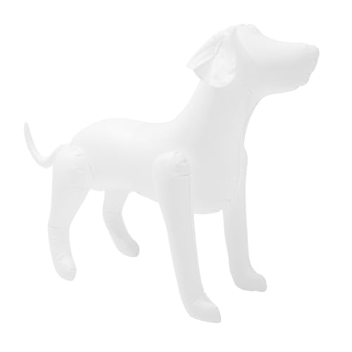 OKUMEYR Haustier Kleidungsmodell Aufblasbarer Hund Für Dekoration Aufblasbares Hundekleidungsmodell Hundeschaufensterpuppen Aufblasbares Hundekleidungs Display Modell Selbststehendes von OKUMEYR