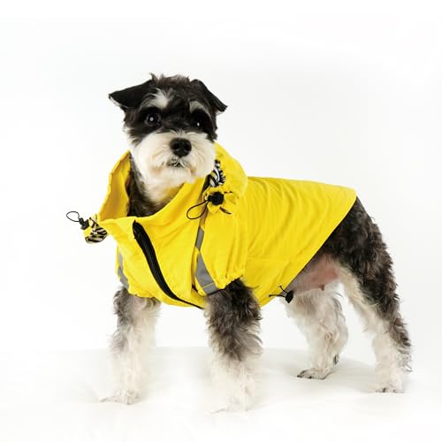 Hunde-Regenmantel, Gelb, Größe S von OKpangcho