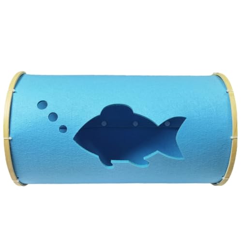 【2-in-1 Filz Haustier Tunnel & Isomatte】Dickes atmungsaktives interaktives Katzenversteck, tragbarer Indoor-Spaß, einfache DIY-Setup 【2-in-1 Filz Haustier Tunnel & Isomatte】Dickes atmungsaktives interaktives Katzenversteck, tragbarer Indoor-Spaß, einfache DIY-Setup von OLACD