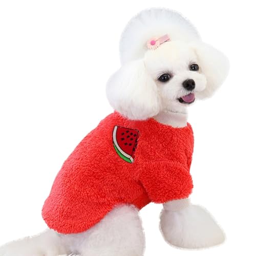 Dicker, warmer Haustier-Pullover – handgefertigte Plüsch-Winterkleidung, waschbar, dekorative Früchte, modisch Dicker, warmer Haustier-Pullover – handgefertigte Plüsch-Winterkleidung, waschbar, dekorative Früchte, modisch von OLACD