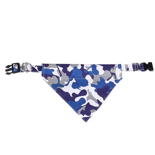 Dreieckstuch für Hunde, Camouflage-Stil, modisch, atmungsaktiv, Katzen-Lätzchen, Schal mit dekorativem Muster bedruckt von OLACD