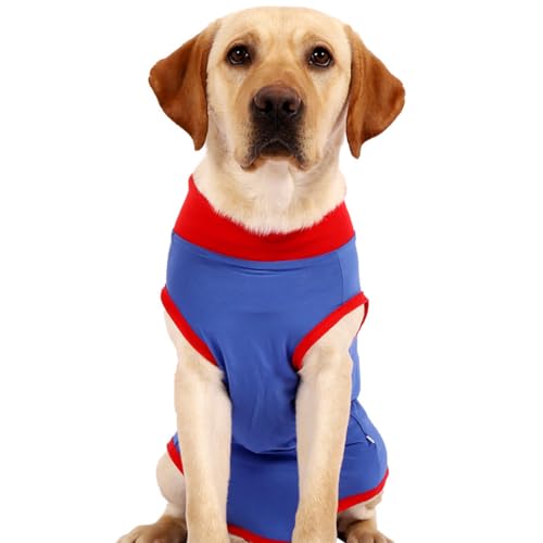 Hunde-Outfit für universelle Genesung – professionelles, weiches, atmungsaktives, gemütliches, elastisches, waschbares Haustier-Hemd von OLACD