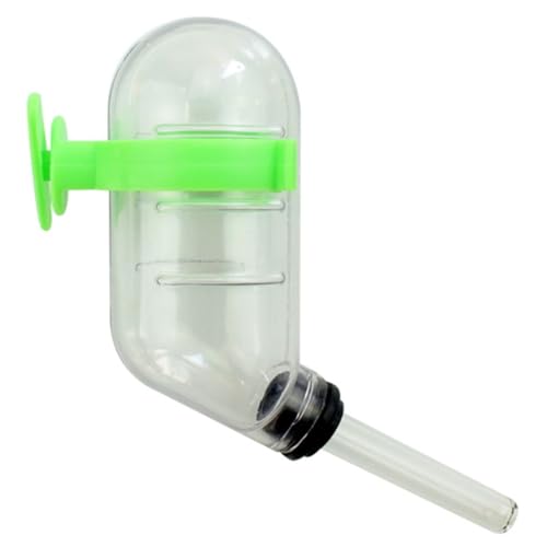 Käfigspender für Hamster mit großer Kapazität – Kunststoff, tropffrei, rutschfest, hängende Wasserflasche von OLACD