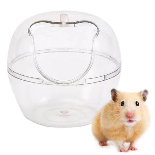 Kleintier-Badehaus, transparent, leicht, tragbar, Kunststoff, Hamstertoilette Kleintier-Badehaus, transparent, leicht, tragbar, Kunststoff, Hamstertoilette von OLACD