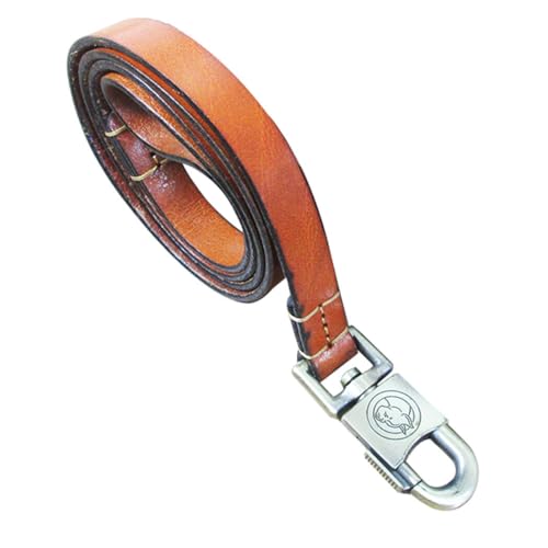 OLACD Ausbruchsichere Hundetrainingsleine, Handheld, weiches Haustier-Traktionsseil, lang, geflochtenes Kunstleder, robuste Spielleine OLACD Ausbruchsichere Hundetrainingsleine, Handheld, weiches Haustier-Traktionsseil, lang, geflochtenes Kunstleder, robuste Spielleine von OLACD