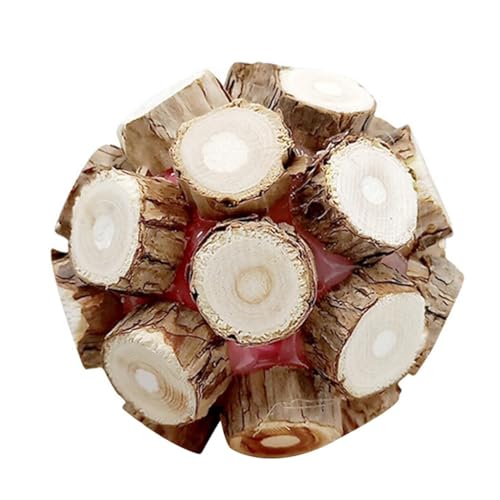 OLACD Bissfester Katzenminze-Spielball mit Glocke und Glocke – natürliches interaktives Spielzeug für Zahngesundheit und Training OLACD Bissfester Katzenminze-Spielball mit Glocke und Glocke – natürliches interaktives Spielzeug für Zahngesundheit und Training von OLACD