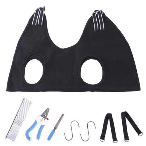 OLACD Haustier-Hängematten-Helfer-Set: 8-teilig, weich, atmungsaktiv, zum Aufhängen, waschbar, wiederverwendbar, klein OLACD Haustier-Hängematten-Helfer-Set: 8-teilig, weich, atmungsaktiv, zum Aufhängen, waschbar, wiederverwendbar, klein von OLACD