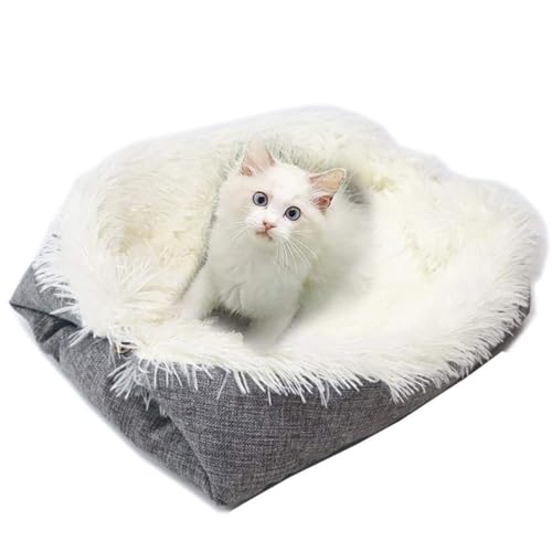 OLACD Haustierbett, Hunde-Wärmematte: Kätzchen-Schlafmatte, Thermokissen, tragbar, gemütlich, Plüsch, atmungsaktiv, maschinenwaschbar, Katzenbett OLACD Haustierbett, Hunde-Wärmematte: Kätzchen-Schlafmatte, Thermokissen, tragbar, gemütlich, Plüsch, atmungsaktiv, maschinenwaschbar, Katzenbett von OLACD