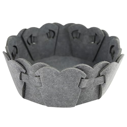 OLACD Haustierbett, rund, Filz, abnehmbar, waschbar, Zubehör, Katze, Katze, Haustier, Katze, Nest OLACD Haustierbett, rund, Filz, abnehmbar, waschbar, Zubehör, Katze, Katze, Haustier, Katze, Nest von OLACD