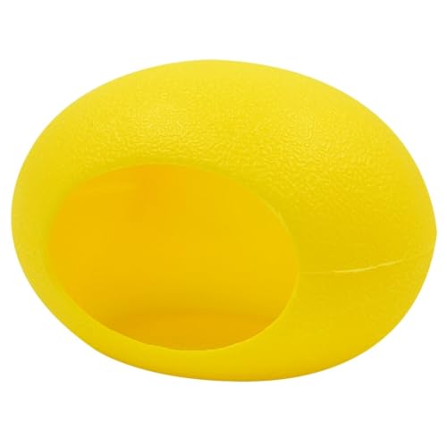OLACD Haustierbett für Kleintiere: Nest eiförmiger Hamster, niedliches Design, waschbar, Käfig, schlafend, Kunststoff von OLACD