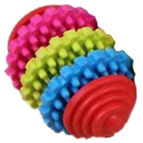 OLACD Interaktives Spielzeug für Welpen, waschbar, tragbar, bunt, lustige Zahnbürste für Hunde von OLACD