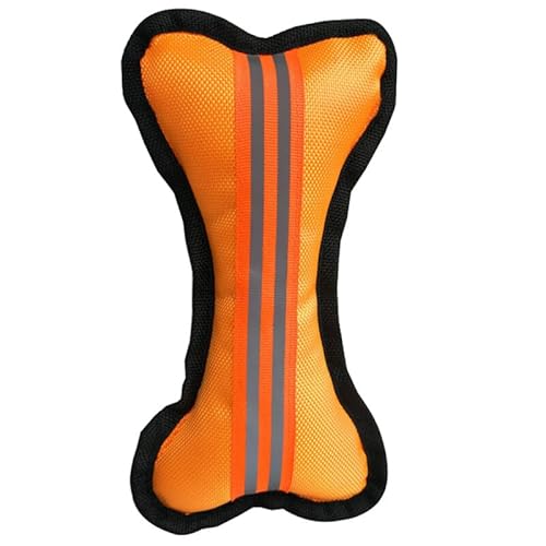 OLACD Interaktives quietschendes Kauspielzeug für Welpen, langlebig, reflektierend, lustiger Hundezahnknochen OLACD Interaktives quietschendes Kauspielzeug für Welpen, langlebig, reflektierend, lustiger Hundezahnknochen von OLACD