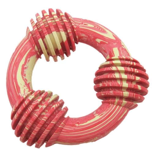 OLACD Kauring für Hunde, robust, aus Gummi, Rindfleischgeschmack, 7,9 cm, rund, bissfest, Zahnpflege, natürliche Massage, Kauen OLACD Kauring für Hunde, robust, aus Gummi, Rindfleischgeschmack, 7,9 cm, rund, bissfest, Zahnpflege, natürliche Massage, Kauen von OLACD