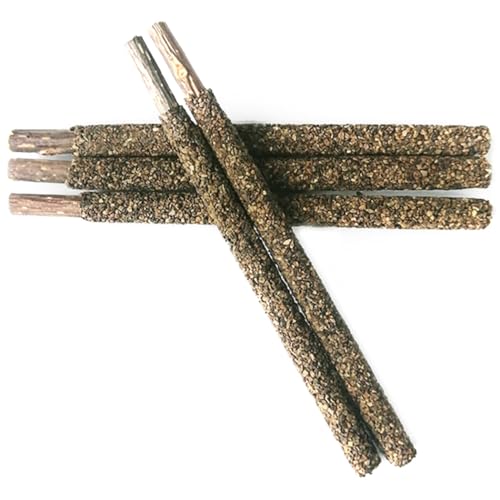 OLACD Natürliche bissfeste dünne Silvervine Sticks für Kätzchen, 5 Stück, tragbares wiederverwendbares Katzenminze-Spielzeug für Katzen OLACD Natürliche bissfeste dünne Silvervine Sticks für Kätzchen, 5 Stück, tragbares wiederverwendbares Katzenminze-Spielzeug für Katzen von OLACD