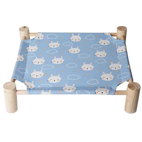 OLACD Niedliches kariertes Katzenbett, kreativ, erhöhtes Holz, für Hunde, Haustier, erhöhte Betten OLACD Niedliches kariertes Katzenbett, kreativ, erhöhtes Holz, für Hunde, Haustier, erhöhte Betten von OLACD