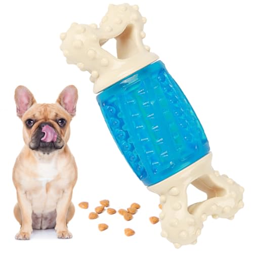 OLACD Pet Chewing Quietschendes Hundespielzeug, Knochenform, lustig, interaktiv, Welpe, Gummi OLACD Pet Chewing Quietschendes Hundespielzeug, Knochenform, lustig, interaktiv, Welpe, Gummi von OLACD