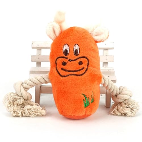 OLACD Plüschspielzeug für Welpen, zum Zahnen, für Spaß und quietschendes Kauspielzeug, kreatives schönes Hundespielzeug OLACD Plüschspielzeug für Welpen, zum Zahnen, für Spaß und quietschendes Kauspielzeug, kreatives schönes Hundespielzeug von OLACD
