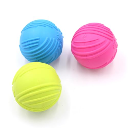 OLACD Quietschender Hundeball mit Pfotenabdrücken, Hunde Spielzeug – interaktives, lustiges Kauspielzeug für Welpen mit sauberen Zähnen OLACD Quietschender Hundeball mit Pfotenabdrücken, Hunde Spielzeug – interaktives, lustiges Kauspielzeug für Welpen mit sauberen Zähnen von OLACD