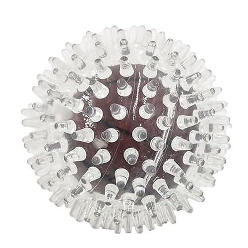 OLACD Spielball Quietschendes Hundespielzeug Spiky Bounce Aggressive Kauer Katzen Lustige Aktivität Kauspaß Sound Hund OLACD Spielball Quietschendes Hundespielzeug Spiky Bounce Aggressive Kauer Katzen Lustige Aktivität Kauspaß Sound Hund von OLACD
